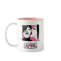 Amor. Two-Tone Mug mugs