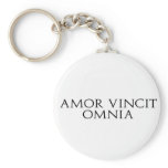 Amor Vincit Omnia Keychain