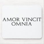 Amor Vincit Omnia Mouse Pad mousepads