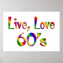 Amor vivo 60s impresiones