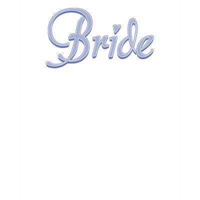 Amore Bride Blue Bridal Party T-Shirt