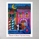 Amore in Venice Painting Print