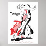 Amore! Tango Print