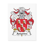 Amorim Family Crest Post Cards