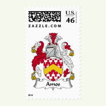 Amos Family Crest Stamps