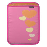 Amour Hearts Design Ipad Sleeve | Pink ipad sleeves