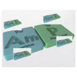 Amp as Am Americium and P Phosphorus Letterhead