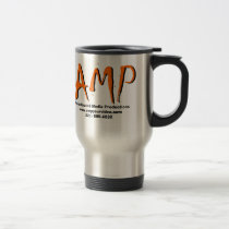AMP Travel Coffee Mug by ampyourvideo AMP Travel Coffee Mug