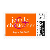 Ampersand :: Bride & Groom Stamp