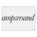Ampersand cards by brentspore Ampersand cards