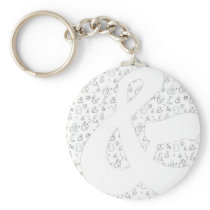 Ampersand Key Chain