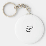 Ampersand Keychain