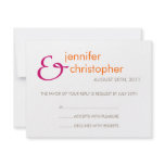 Ampersand :: RSVP Card Custom Invitations