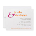 Ampersand :: Thank You Card Custom Invites