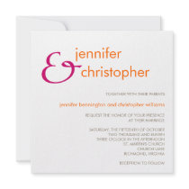Ampersand :: Wedding Invitation