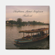 Amphawa River, Thailand magnets