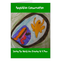 Amphibian Conservation cards by saveworlddraw Amphibian Conservation cards