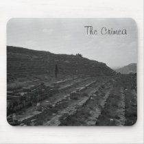 Amphitheater Limestone Quarry in the Crimea Mousepads