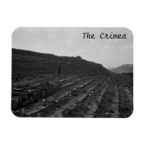 Amphitheater Limestone Quarry in the Crimea Vinyl Magnet