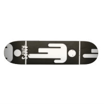 AMPS Man Sk8 Board Skate Board Deck