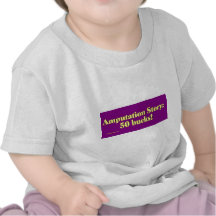 amputation_story tee shirts