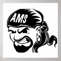 AMS Pirate Print