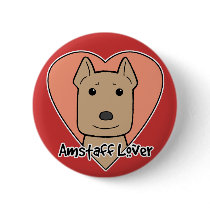 Amstaff Lover buttons