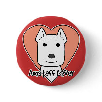 Amstaff Lover buttons