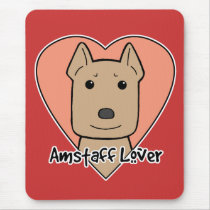 Amstaff Lover Mouse Mats
