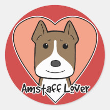 Amstaff Lover Sticker
