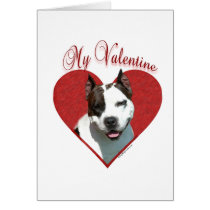 AmStaff My Valentine cards