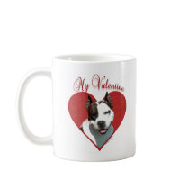 AmStaff My Valentine mugs by GreyWolfCreation AmStaff My Valentine mugs