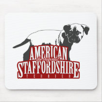 AmStaff Puppy DIX 2 Mousepads