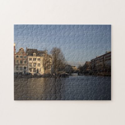 Amstel River, Amsterdam Puzzle by henkvk