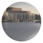 Amstel River and Amsterdam Music Hall Dinner Plates