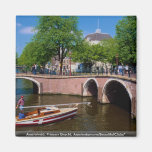 Amstelveld, Prinsen Gracht, Amsterdam Fridge Magnet