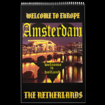 AMSTERDAM 1, AMSTERDAM, HOLLAND , ... - Customized calendars