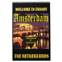 AMSTERDAM 1, AMSTERDAM, HOLLAND , ... - Customized Wall Calendars