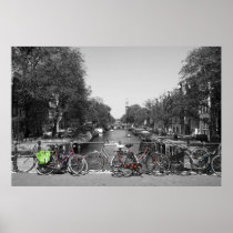 Amsterdam Bicycles Posters