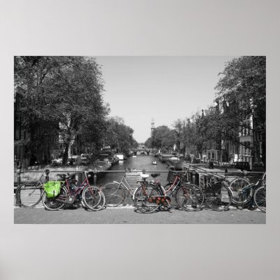 Amsterdam Bicycles Posters by ndjphotography