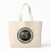 AMSTERDAM BLACK AND WHITE TOTE BAGS