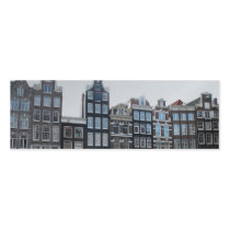 Amsterdam Canal Houses Photo Bookmark business cards