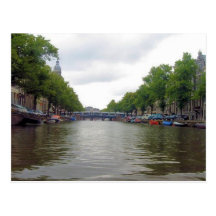 Amsterdam Canal Post Cards