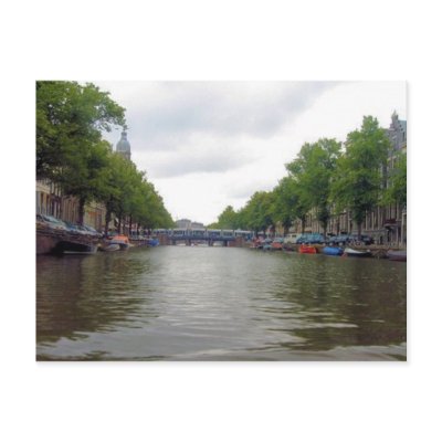 Amsterdam Canal Post Cards by rainbowdharma