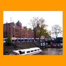 Amsterdam Centraal Train Station poster posters by SuzeeQ Amsterdam Centraal Train Station poster posters