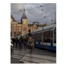 Amsterdam Central Station Post Card