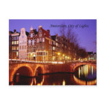 holland, netherlands, amsterdam, city, lights,