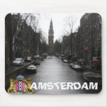 Amsterdam City View Zuiderkerk Mousepad
