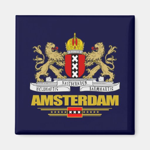 Amsterdam COA Refrigerator Magnet