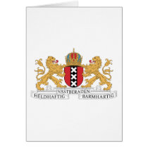 Amsterdam Coat Of Arms Greeting Cards